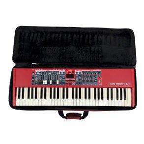 (BRUGT) Nord Electro 6d 61 Semi weighted waterfall keys incl. taske
